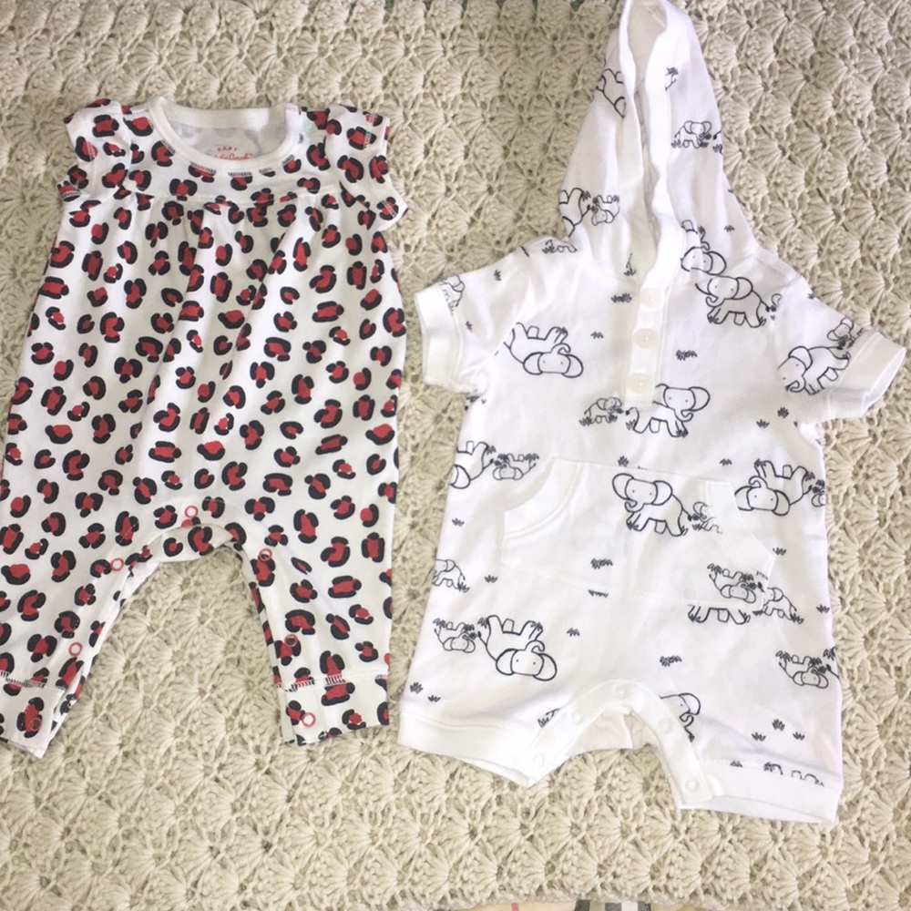 Baby Bundles Lot Newborn/ 0-3 MOS Jumpers